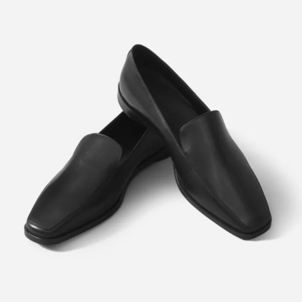 Everlane The 90s Black Loafers (new in box)